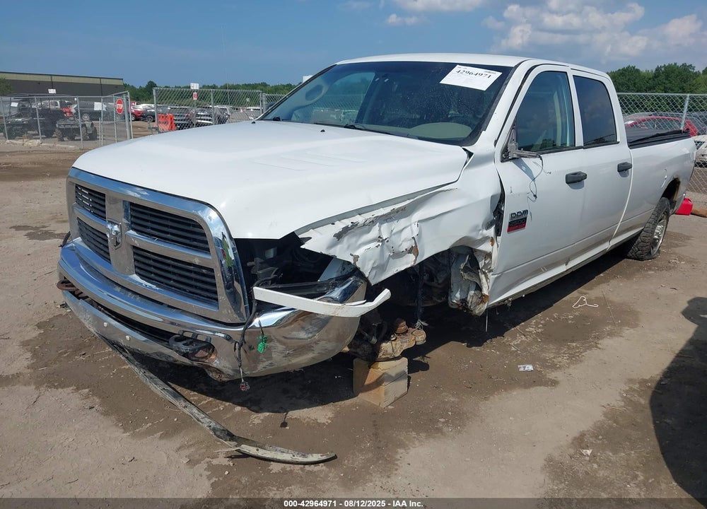 2012 RAM 2500 VIN: 3C6TD4HT6CG292770
