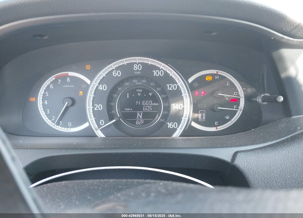 2013 HONDA ACCORD VIN: 1HGCR2F36DA150342