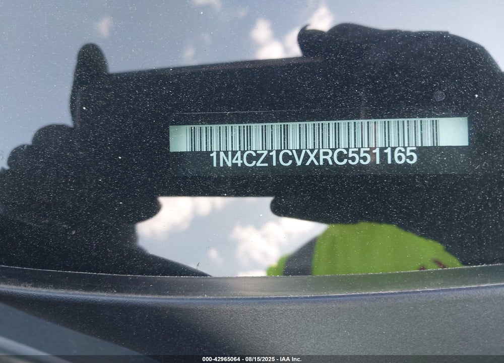 2024 NISSAN LEAF VIN: 1N4CZ1CVXRC551165