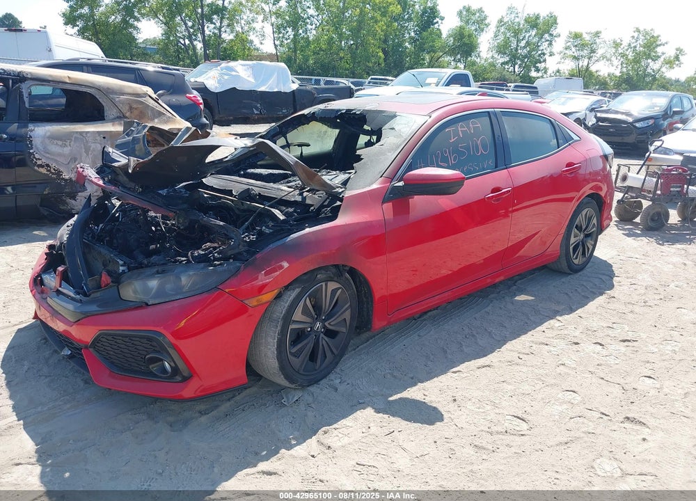 2018 HONDA CIVIC VIN: SHHFK7H74JU221374