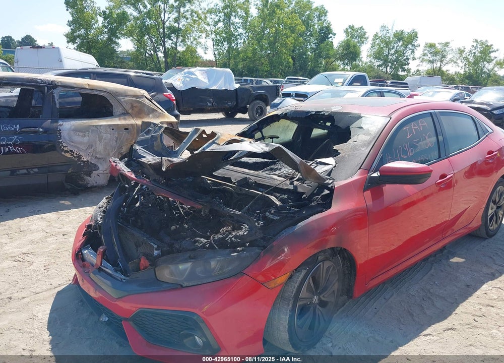 2018 HONDA CIVIC VIN: SHHFK7H74JU221374