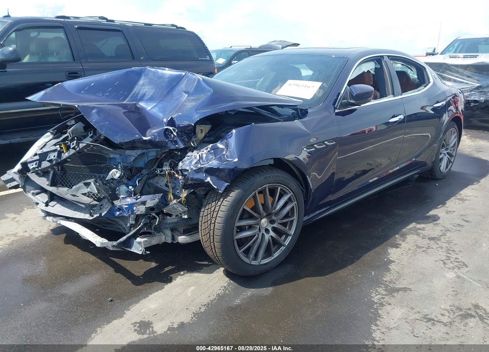 2017 MASERATI GHIBLI VIN: ZAM57XSL2H1235941