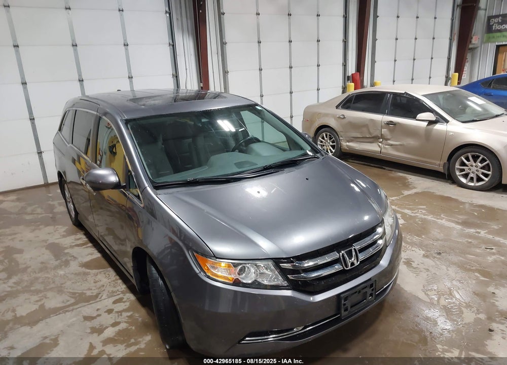 2016 HONDA ODYSSEY EX-L VIN: 5FNRL5H67GB108650