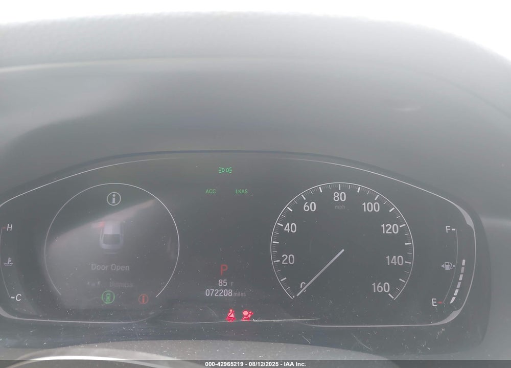 2020 HONDA ACCORD VIN: 1HGCV1F32LA142744