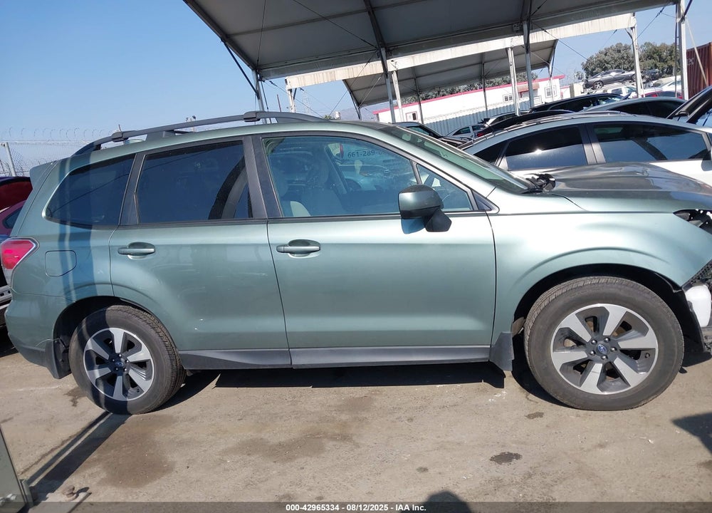 2018 SUBARU FORESTER VIN: JF2SJAGC5JH580636