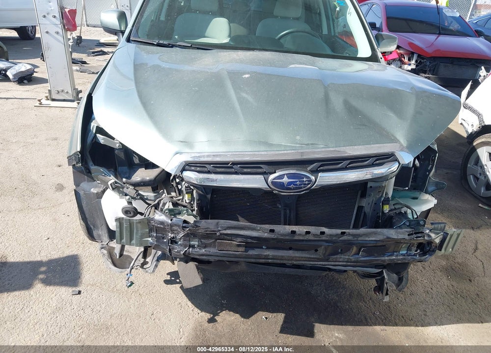 2018 SUBARU FORESTER VIN: JF2SJAGC5JH580636