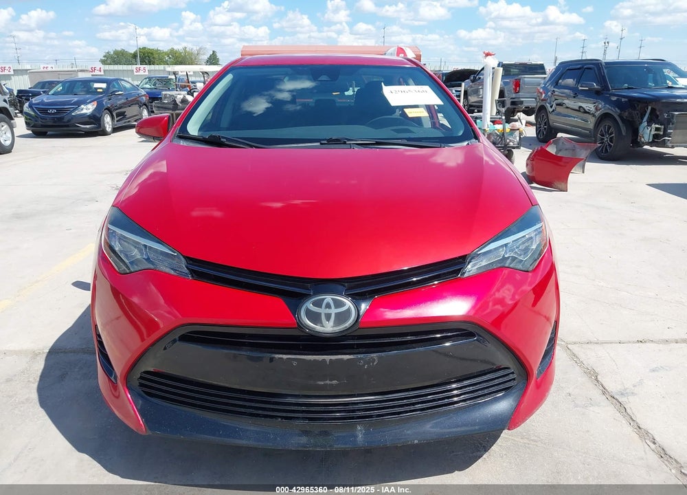 2017 TOYOTA COROLLA VIN: 5YFBURHE0HP665709