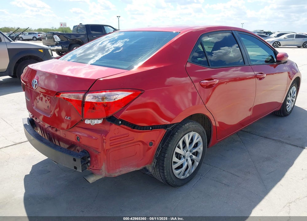 2017 TOYOTA COROLLA VIN: 5YFBURHE0HP665709
