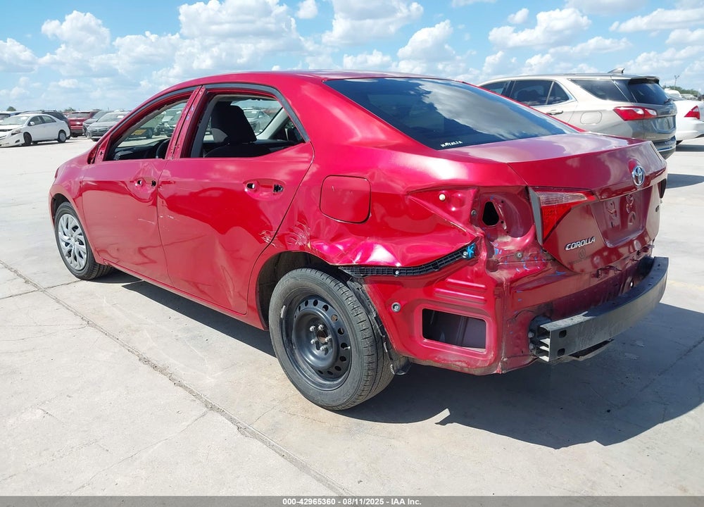 2017 TOYOTA COROLLA VIN: 5YFBURHE0HP665709