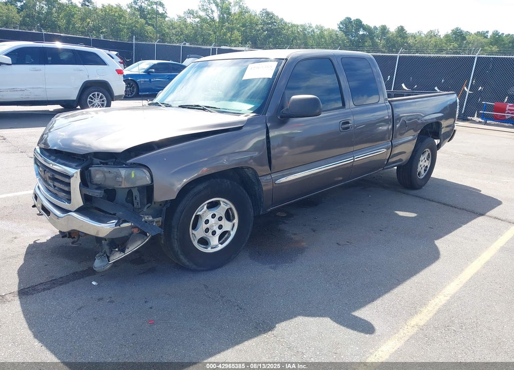 2004 GMC SIERRA 1500 SLE VIN: 2GTEC19T341202616