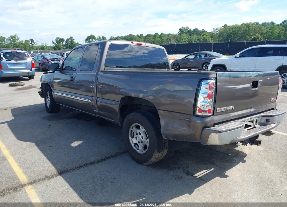 2004 GMC SIERRA 1500 SLE VIN: 2GTEC19T341202616