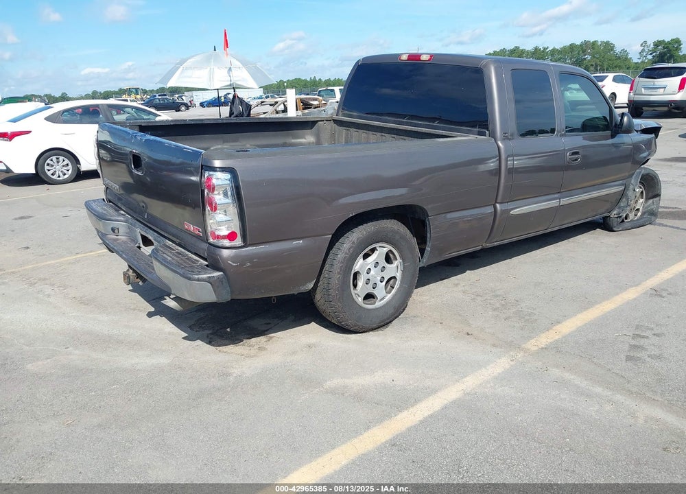 2004 GMC SIERRA 1500 SLE VIN: 2GTEC19T341202616