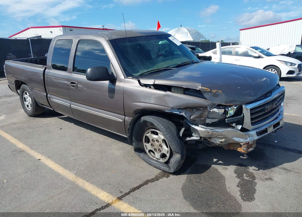 2004 GMC SIERRA 1500 SLE VIN: 2GTEC19T341202616