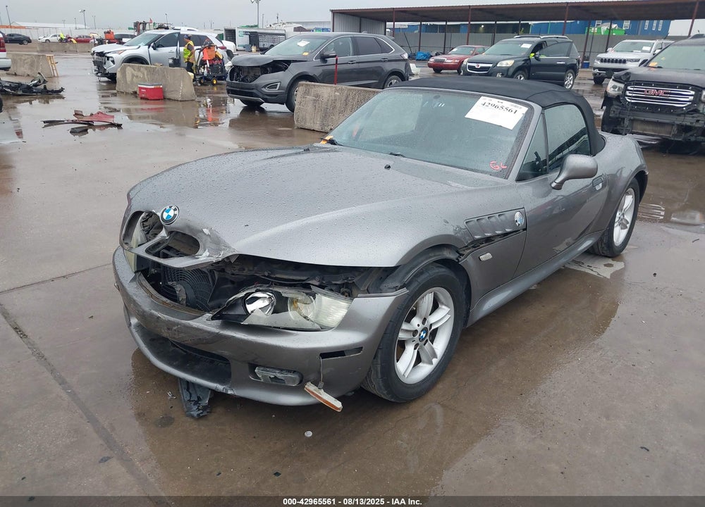 2002 BMW Z3 2.5I VIN: 4USCN33472LM05458