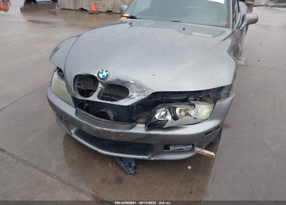 2002 BMW Z3 2.5I VIN: 4USCN33472LM05458