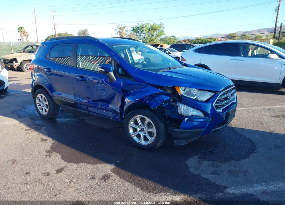 2019 FORD ECOSPORT SE VIN: MAJ3S2GE5KC309099