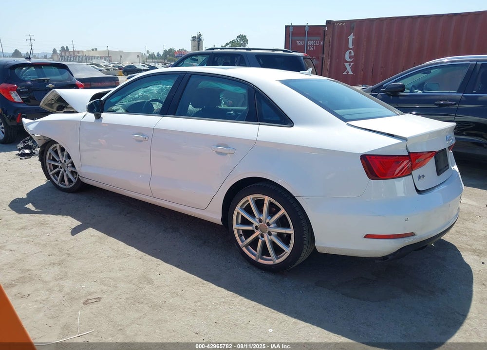 2016 AUDI A3 VIN: WAUA7GFF8G1056953