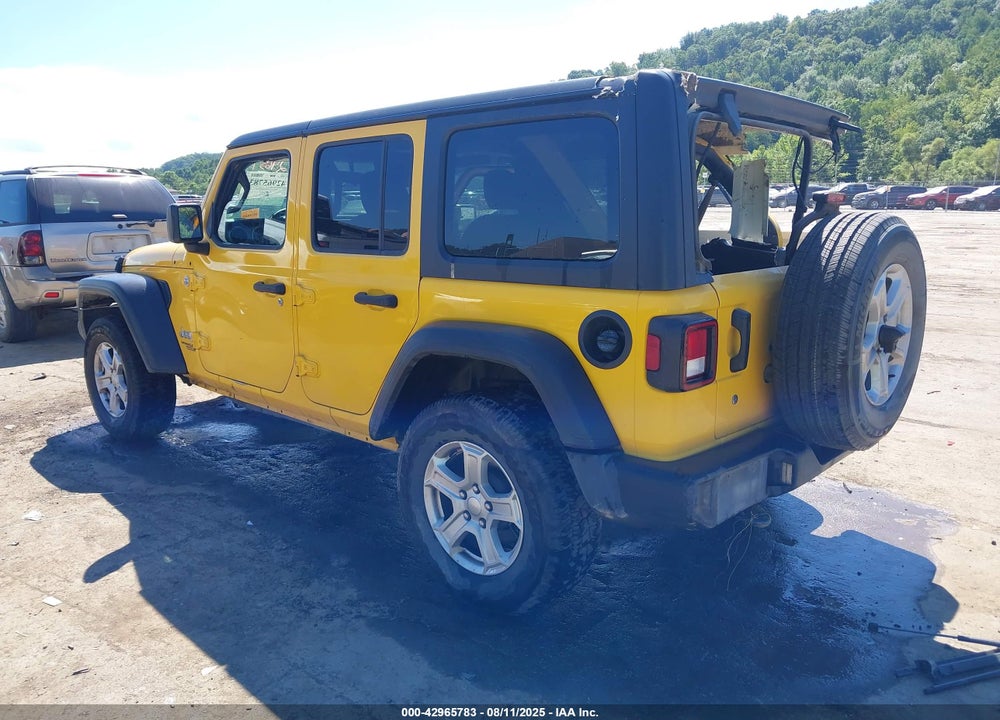 2020 JEEP WRANGLER UNLIMITED VIN: 1C4HJXDN3LW114302