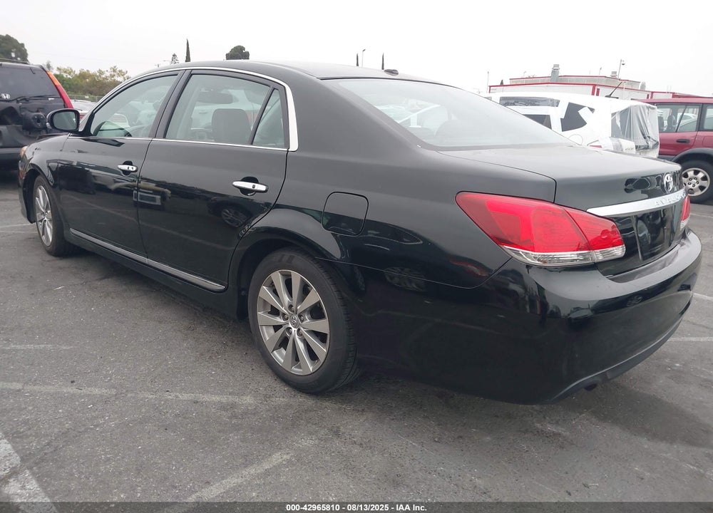 2011 TOYOTA AVALON VIN: 4T1BK3DB0BU372574