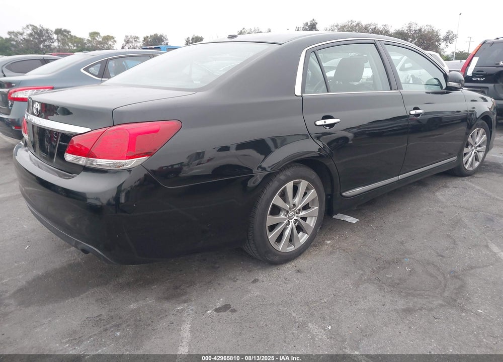 2011 TOYOTA AVALON VIN: 4T1BK3DB0BU372574
