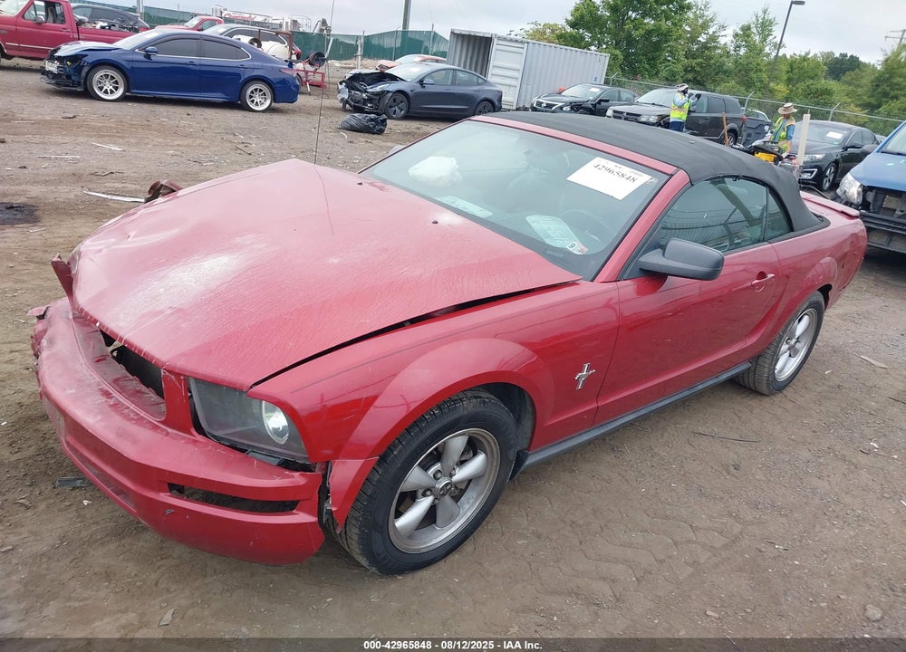 2008 FORD MUSTANG V6 DELUXE/V6 PREMIUM VIN: 1ZVHT84N985146195