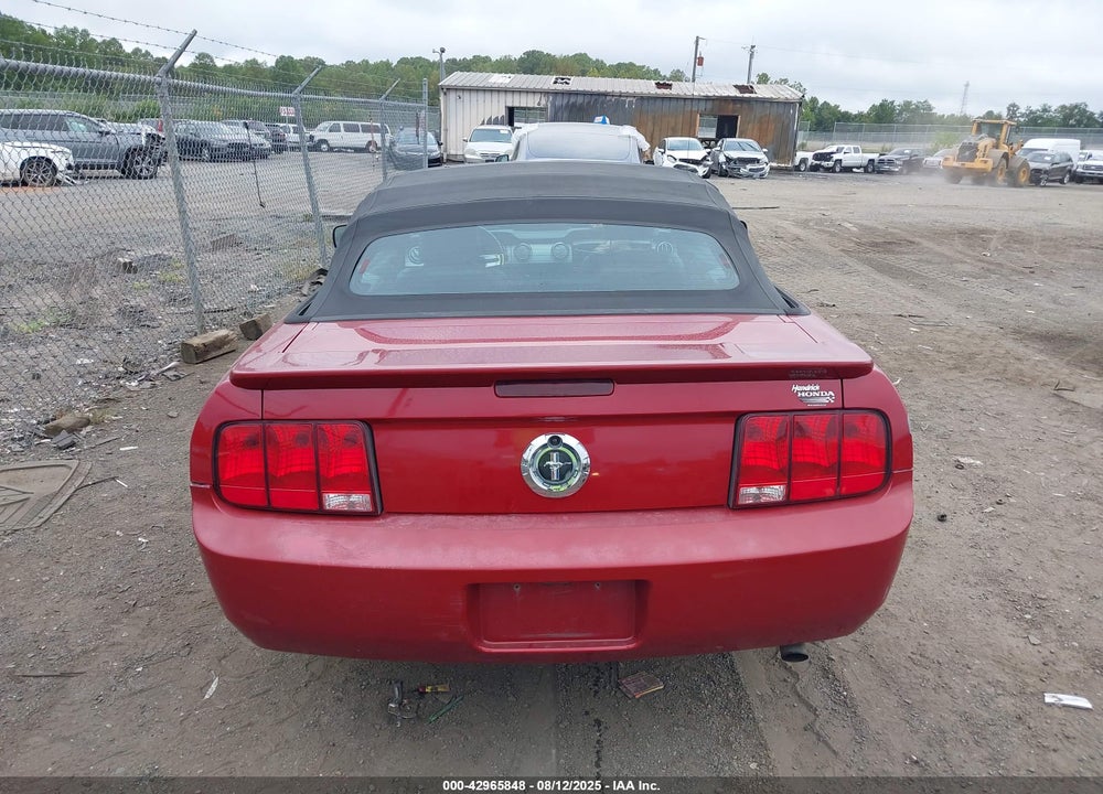 2008 FORD MUSTANG V6 DELUXE/V6 PREMIUM VIN: 1ZVHT84N985146195