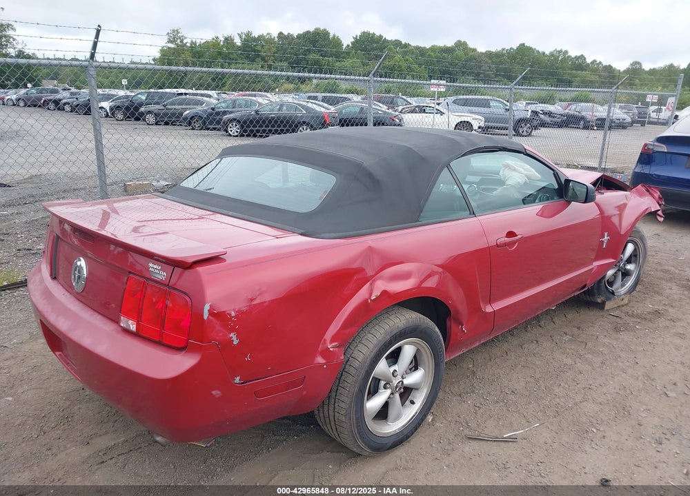 2008 FORD MUSTANG V6 DELUXE/V6 PREMIUM VIN: 1ZVHT84N985146195