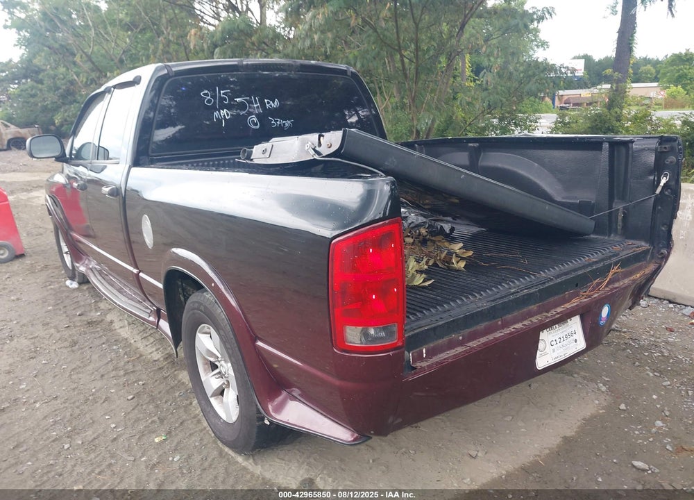 2003 DODGE RAM 1500 SLT/LARAMIE/ST VIN: 1D7HA18N83S371315