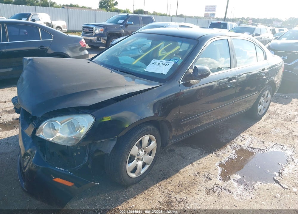 2007 KIA OPTIMA LX VIN: KNAGE123375148862