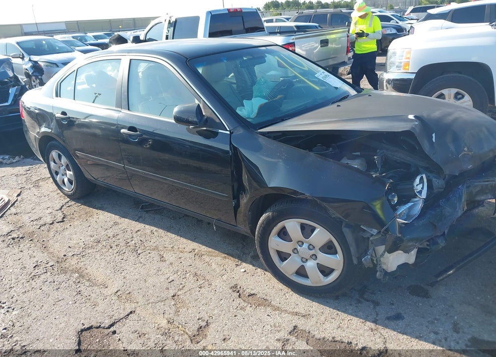 2007 KIA OPTIMA LX VIN: KNAGE123375148862