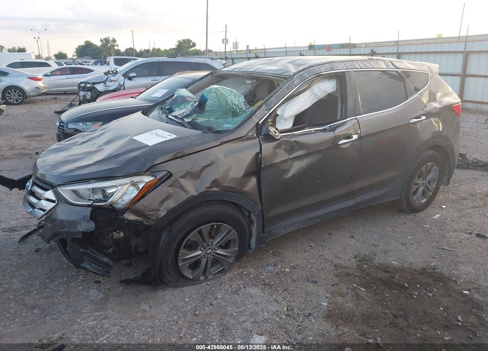 2014 HYUNDAI SANTA FE VIN: 5XYZT3LBXEG216713