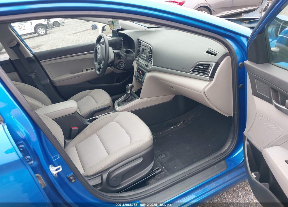 2017 HYUNDAI ELANTRA SE VIN: KMHD74LF9HU392982