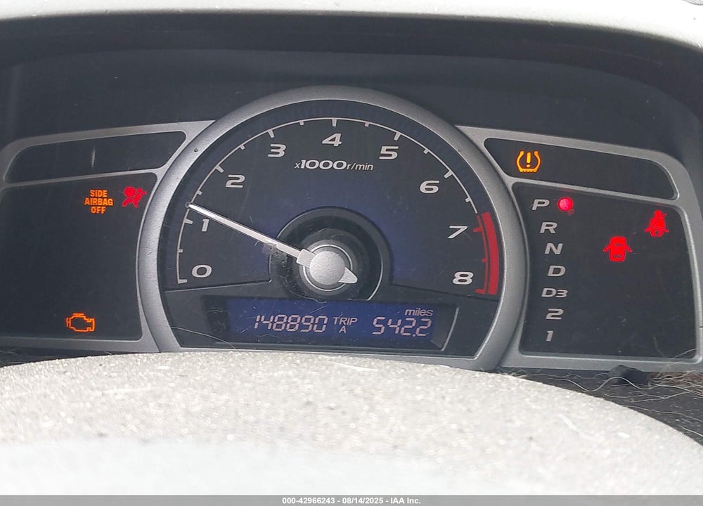 2010 HONDA CIVIC VIN: 2HGFG1B64AH527258