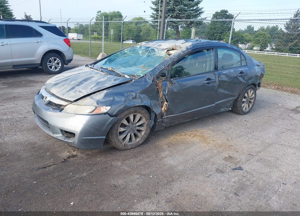 2009 HONDA CIVIC VIN: 2HGFA15899H504648