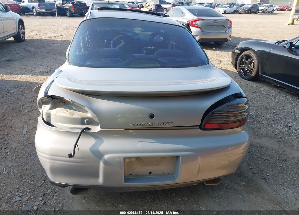 2000 PONTIAC GRAND PRIX GTP VIN: 1G2WR121XYF194934