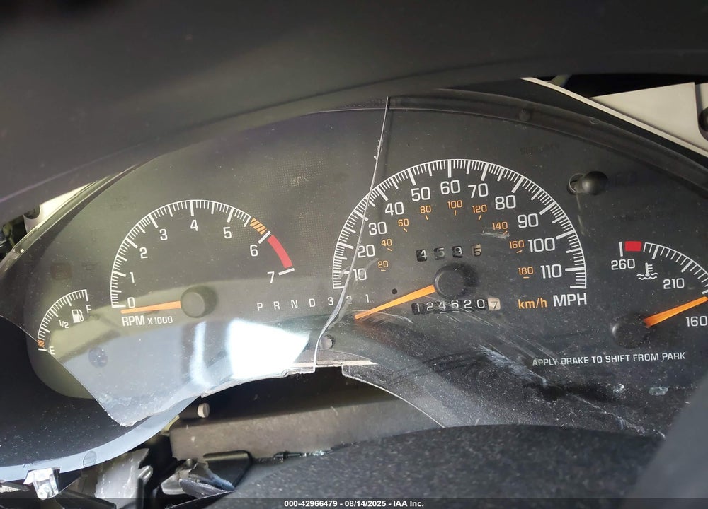 2000 PONTIAC GRAND PRIX GTP VIN: 1G2WR121XYF194934