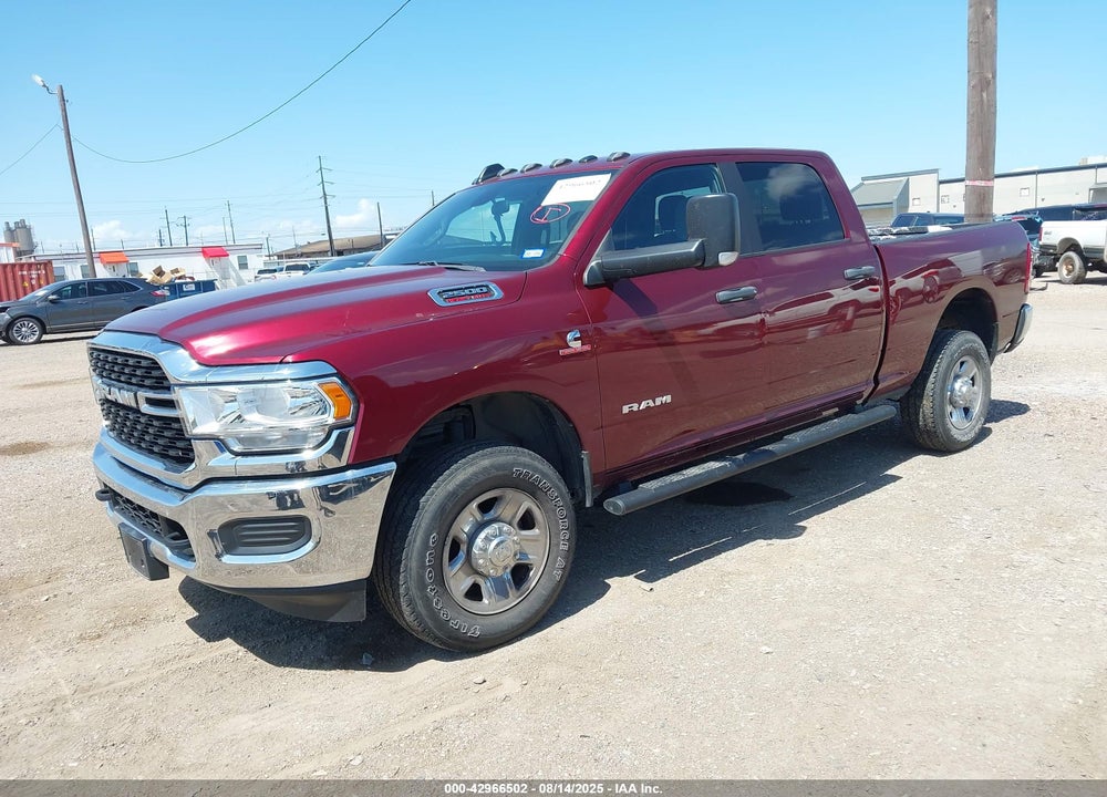 2022 RAM 2500 LONE STAR 4X4 6'4 BOX VIN: 3C6UR5DL9NG324177