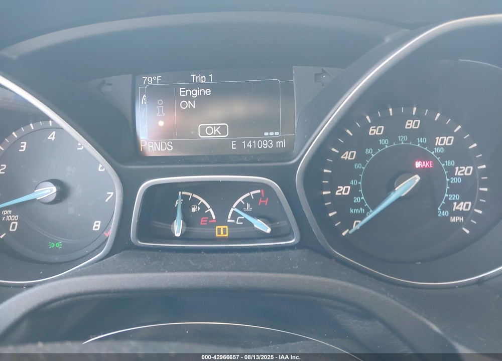2014 FORD FOCUS TITANIUM VIN: 1FADP3J29EL241355