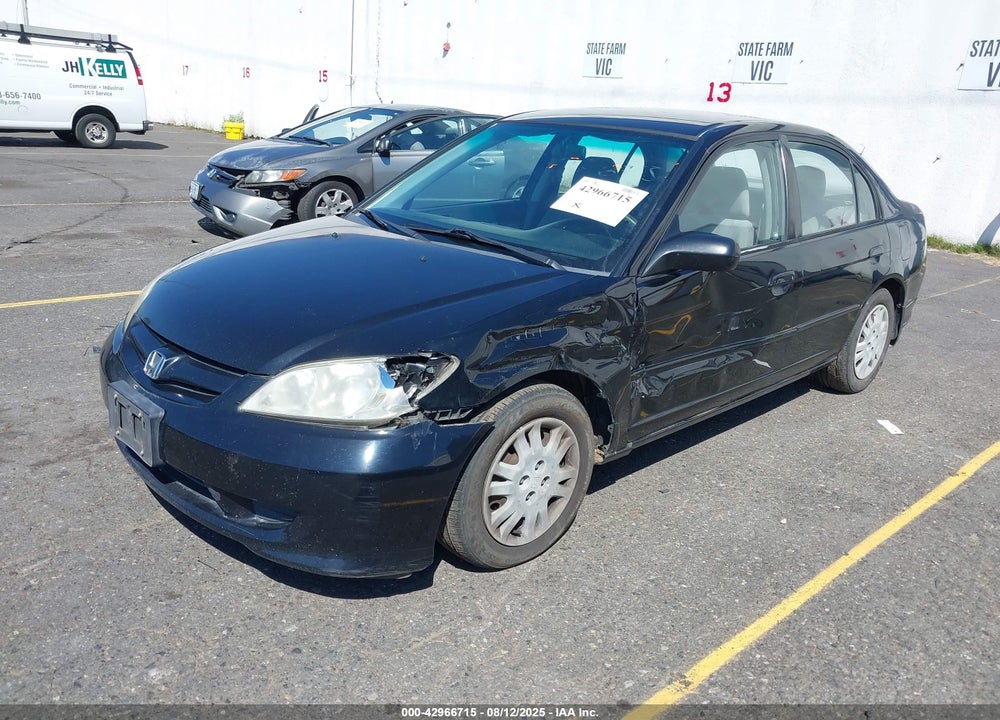 2005 HONDA CIVIC LX VIN: JHMES16535S004076