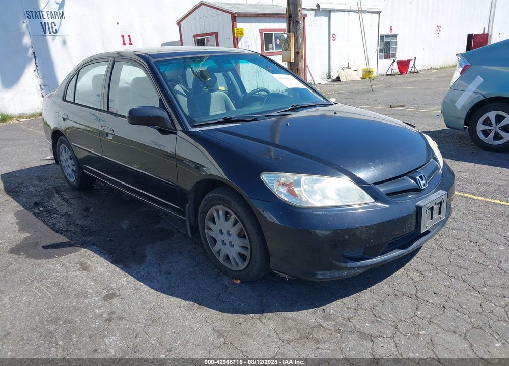 2005 HONDA CIVIC LX VIN: JHMES16535S004076