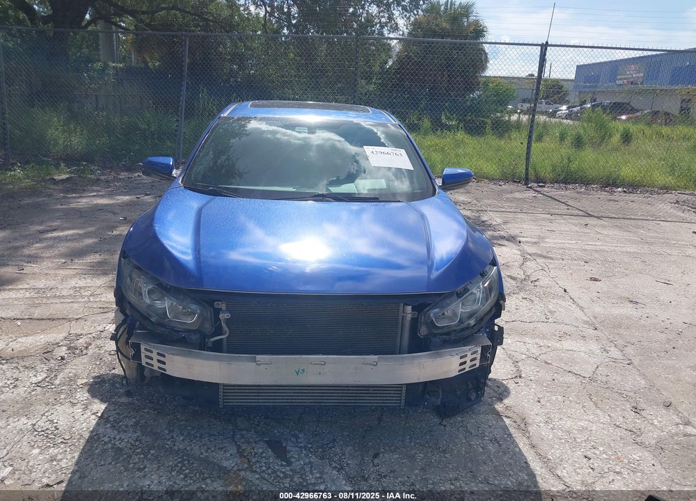 2018 HONDA CIVIC SI VIN: 2HGFC1E55JH707833