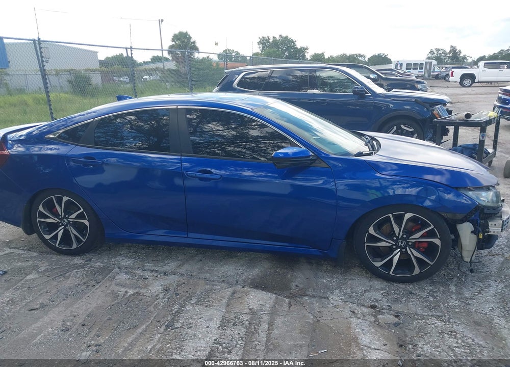 2018 HONDA CIVIC SI VIN: 2HGFC1E55JH707833
