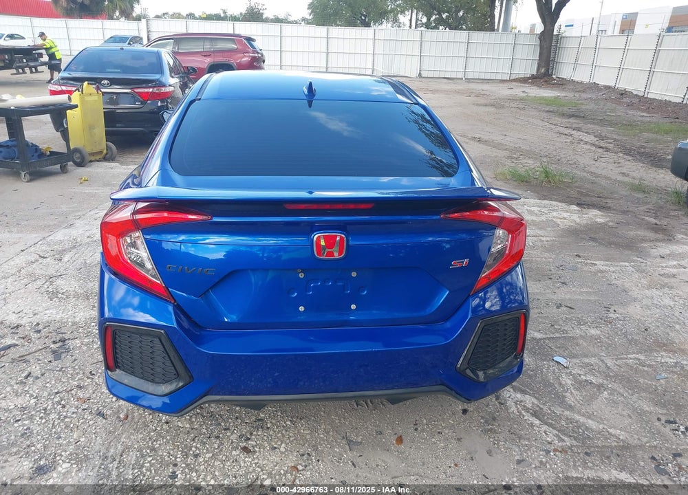 2018 HONDA CIVIC SI VIN: 2HGFC1E55JH707833