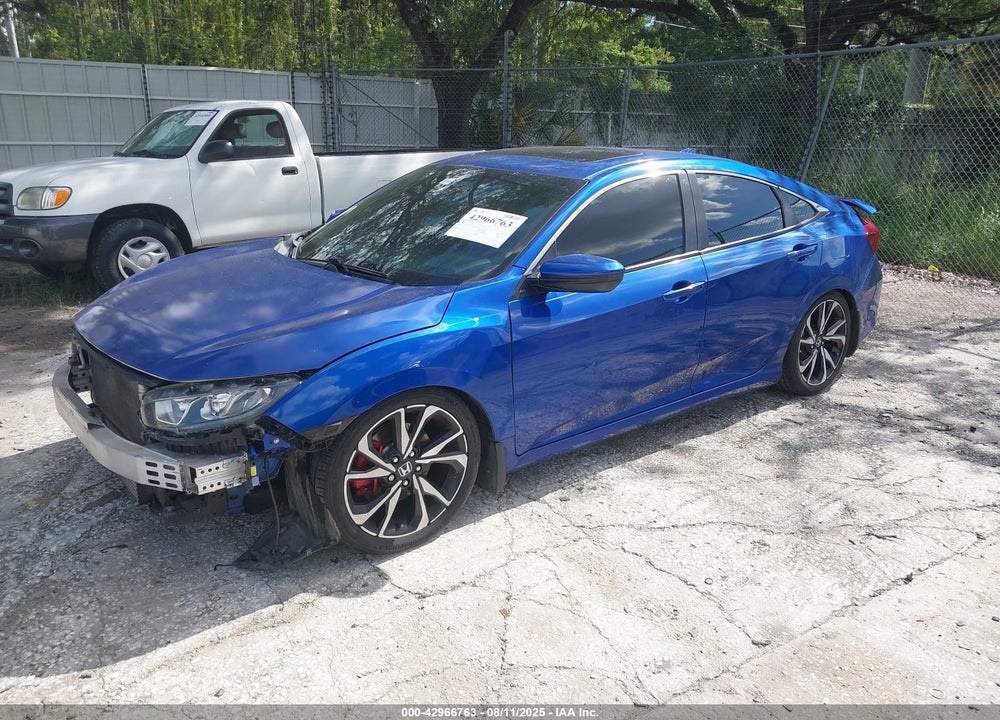 2018 HONDA CIVIC SI VIN: 2HGFC1E55JH707833
