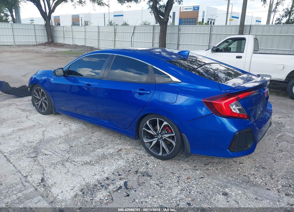 2018 HONDA CIVIC SI VIN: 2HGFC1E55JH707833