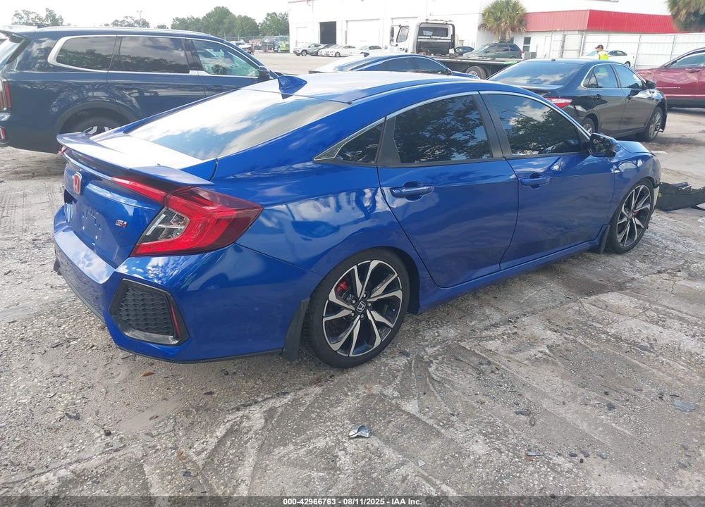 2018 HONDA CIVIC SI VIN: 2HGFC1E55JH707833