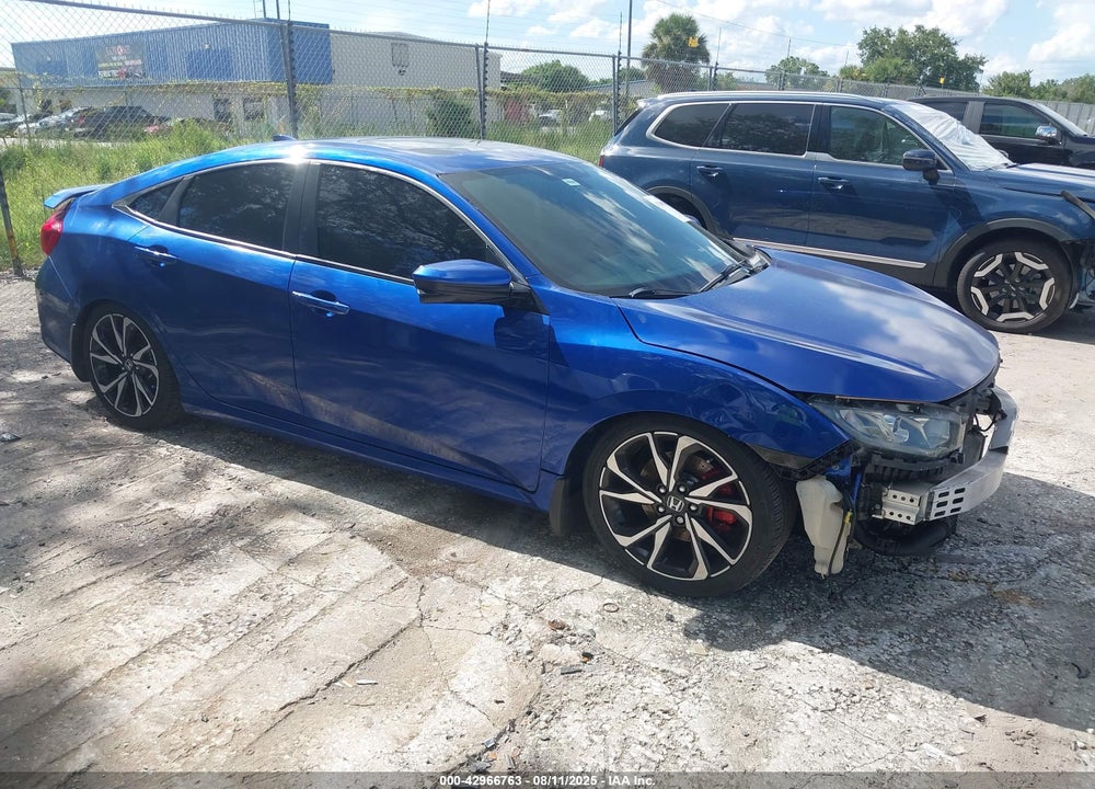 2018 HONDA CIVIC SI VIN: 2HGFC1E55JH707833