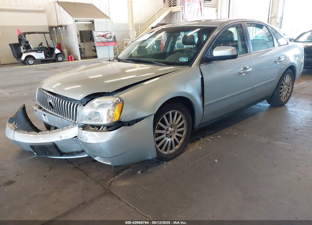 2006 MERCURY MONTEGO PREMIER VIN: 1MEHM42166G609578
