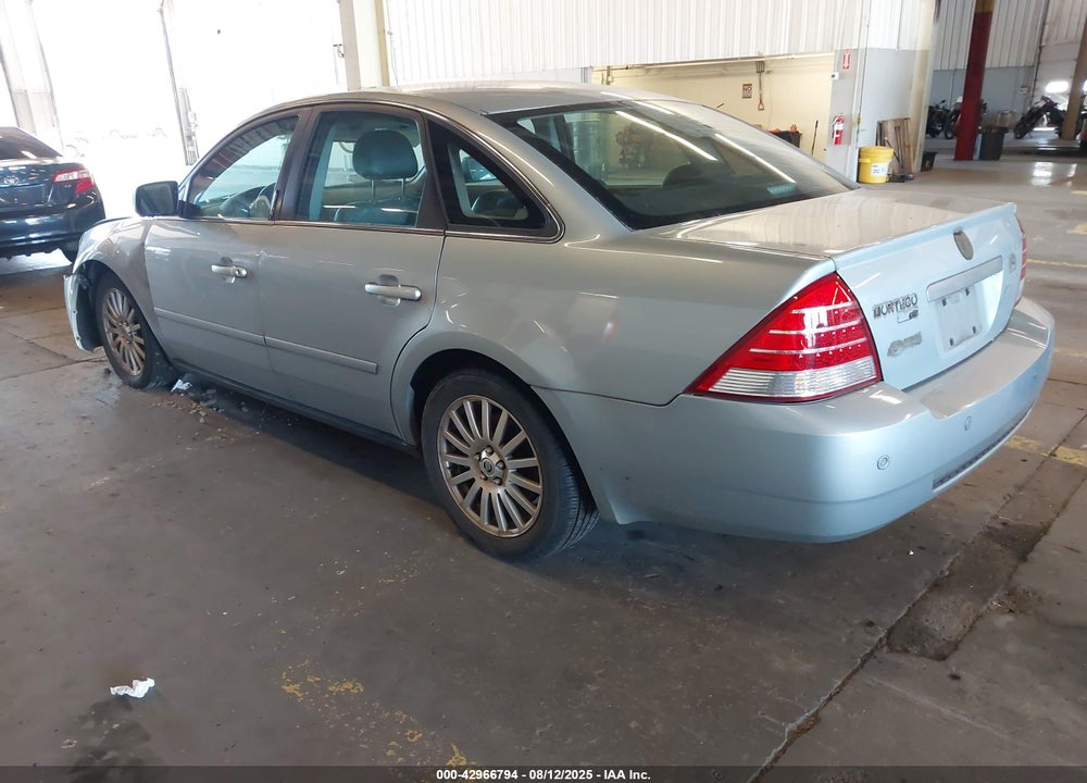 2006 MERCURY MONTEGO PREMIER VIN: 1MEHM42166G609578