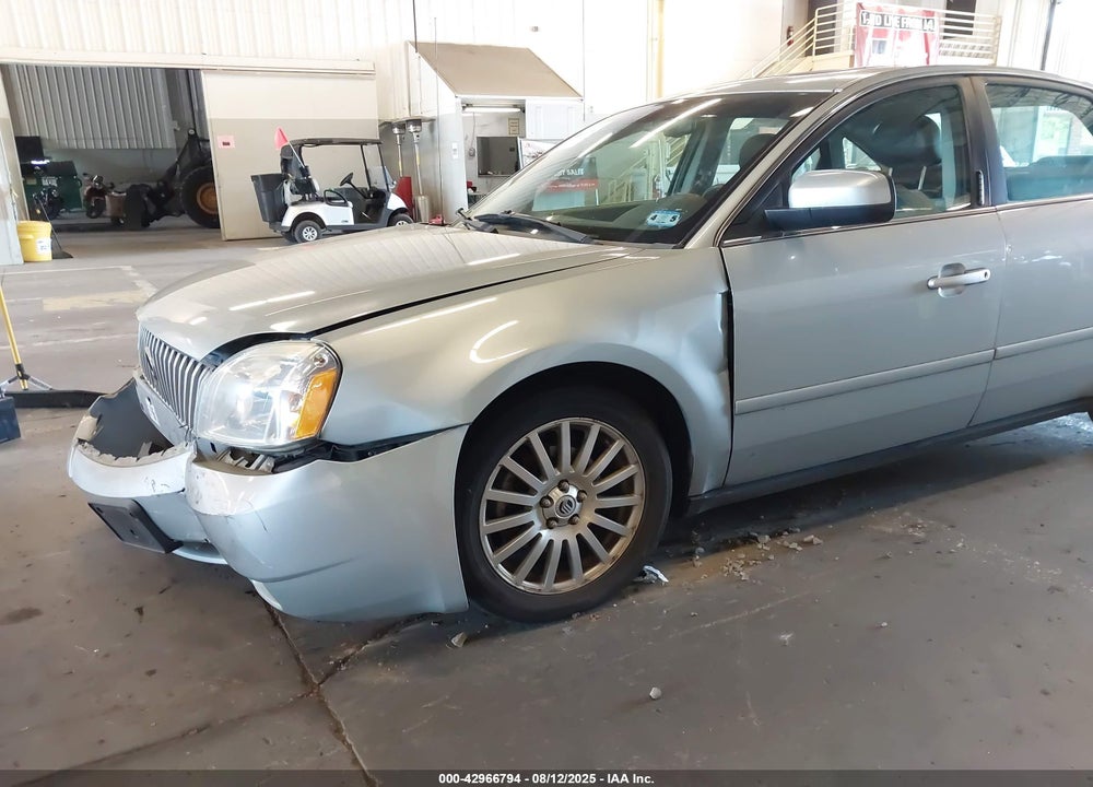2006 MERCURY MONTEGO PREMIER VIN: 1MEHM42166G609578